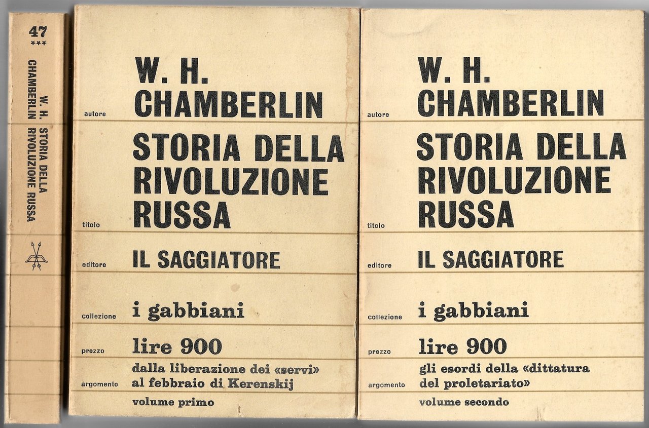 Storia della rivoluizione russa - 3 Voll.