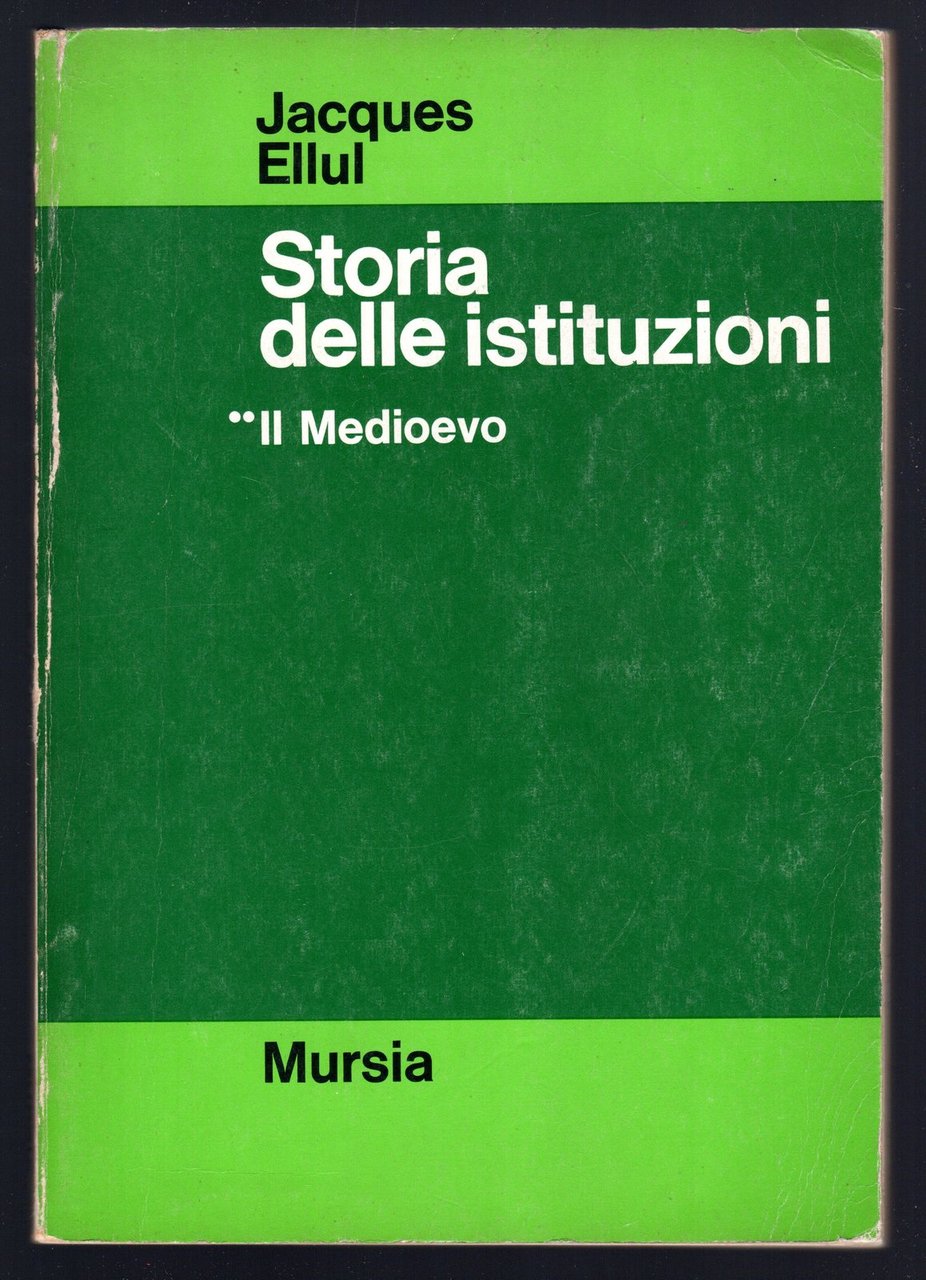 Storia delle istituzioni. Il Medioevo | Immagine principale