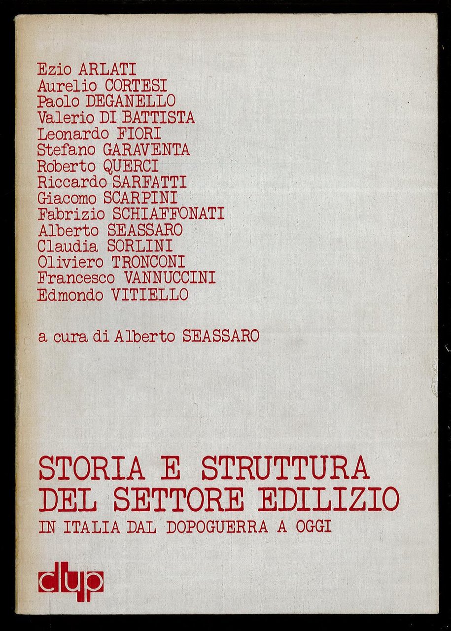Storia e struttura del settore edilizio in Italia dal dopoguerra …