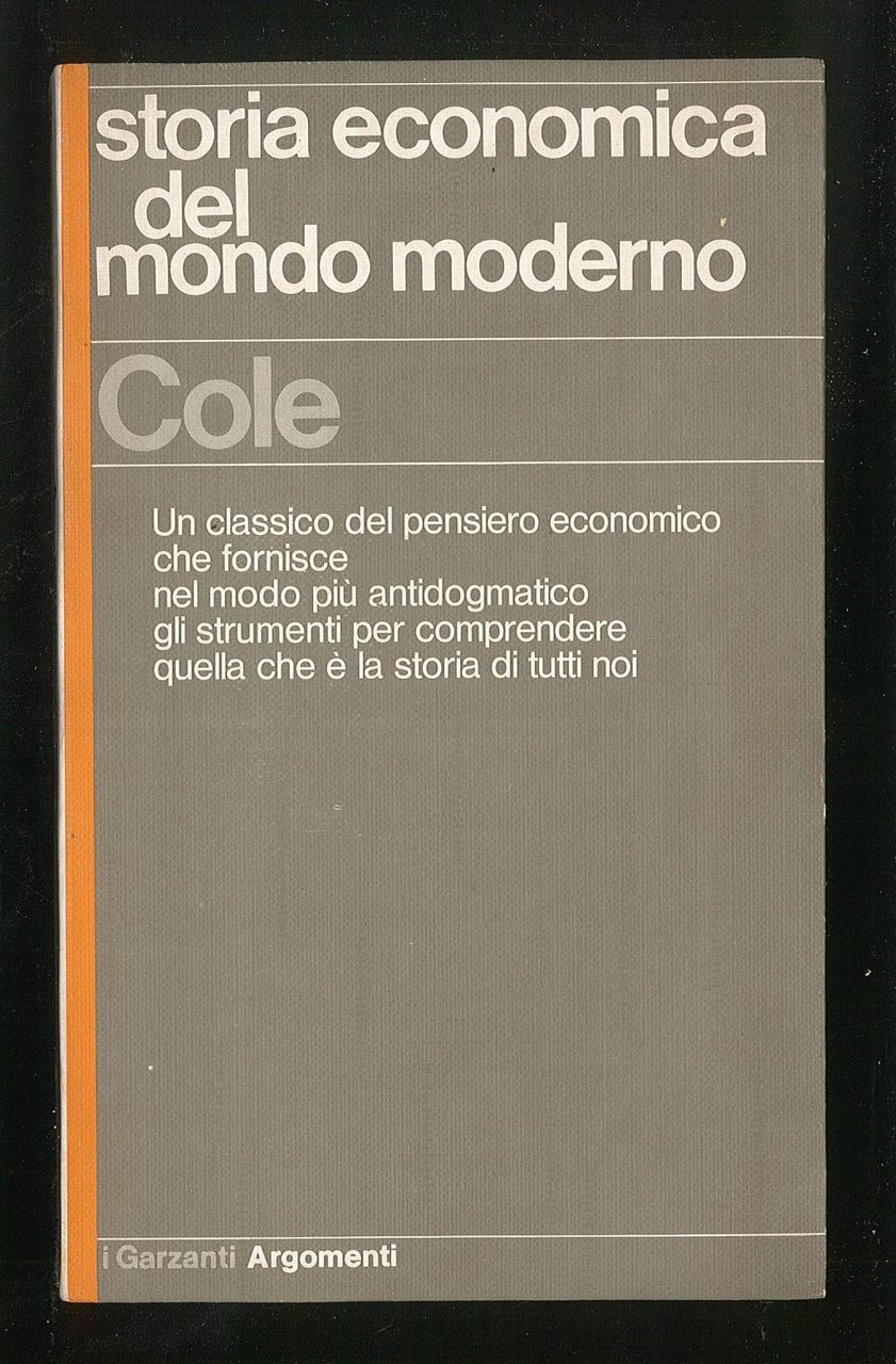 Storia economica del mondo moderno