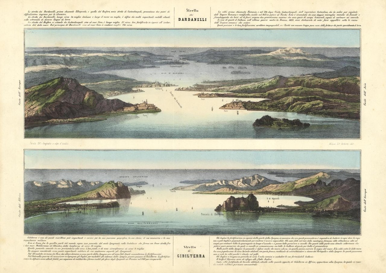 Stretto dei Dardanelli - Stretto di Gibilterra