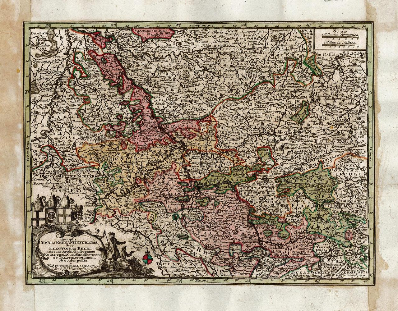 Synopfis Circuli Rhenani Inferioris sirve Electorum Rheni.