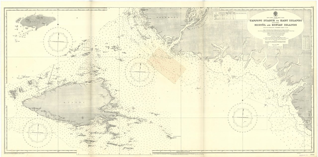 Tanjong Suabur to Kabu Islands including Misool and Kofiau Islands