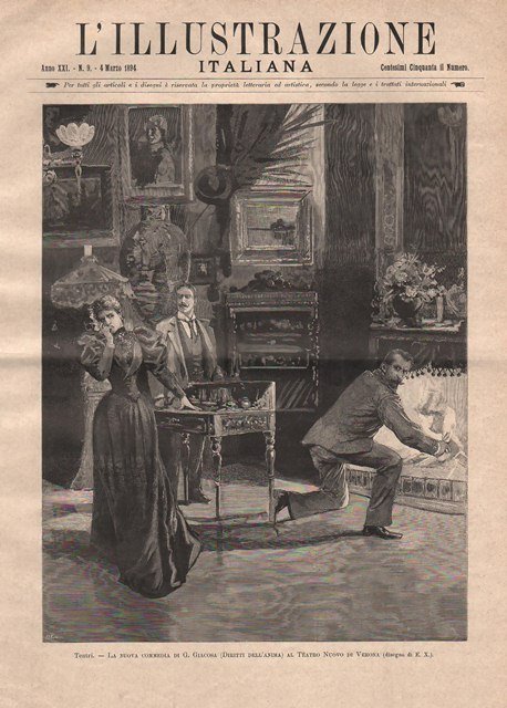 Teatri - La nuova commedia Di G. Giacosa al Teatro …