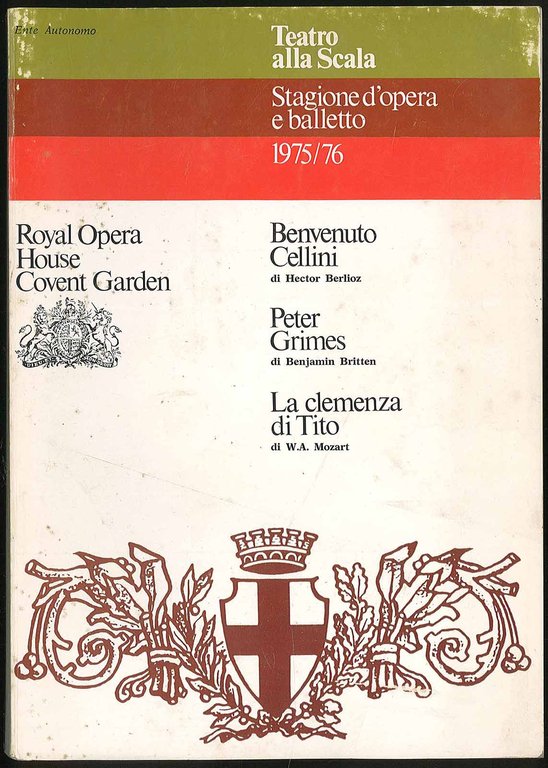 Teatro alla Scala - Stagione d'opera e balletto 1975/76