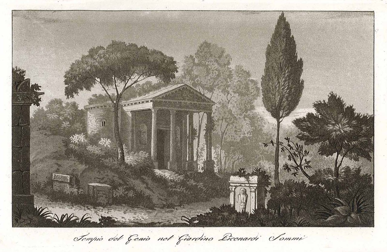 Tempio del Genio nel Giardino Picenardi Sommi