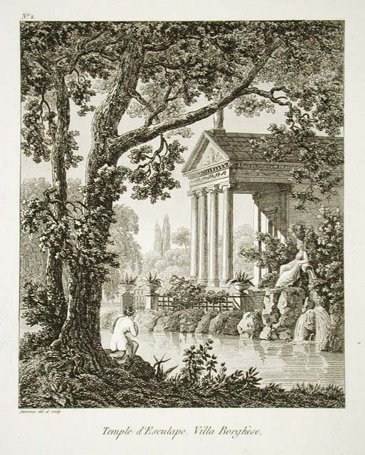 Temple d'esclulape, Villa Borghèse | Immagine principale
