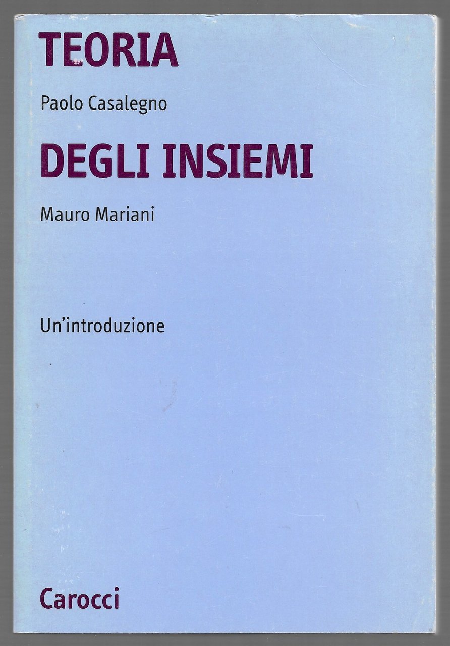 Teoria degli insiemi
