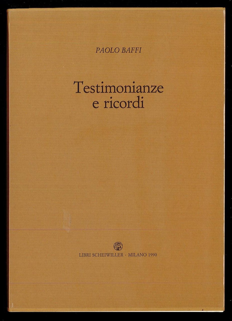 Testimonianze e ricordi | Immagine principale