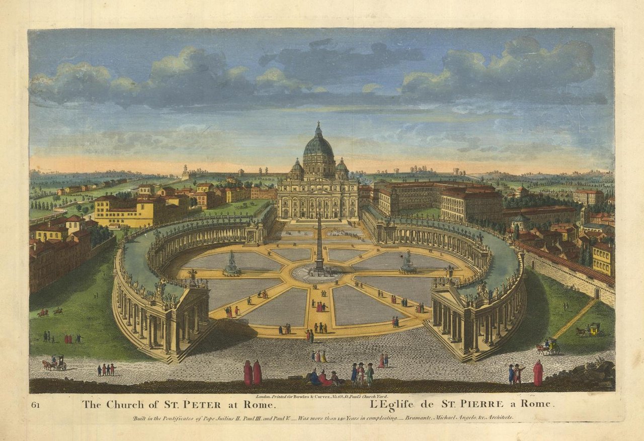The Church of S.t Peter at Rome - il titolo …