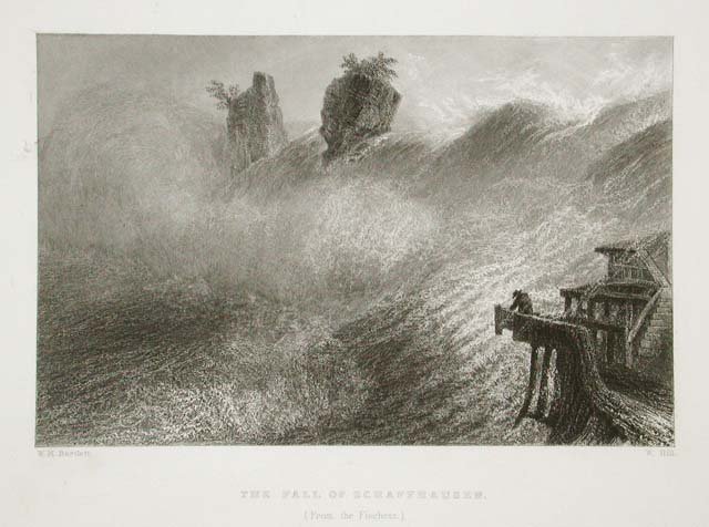 The Fall of Schaffhausen./ (From the Fischetz) / .