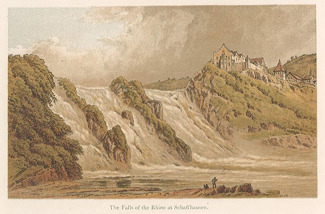 The Falls of the Rhine at Schaffhausen