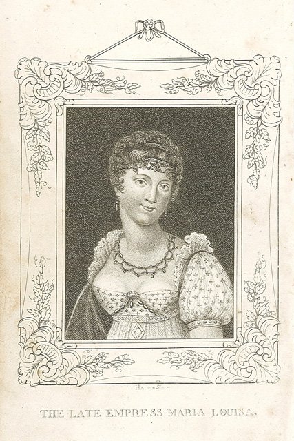 The late Empress Maria Louisa