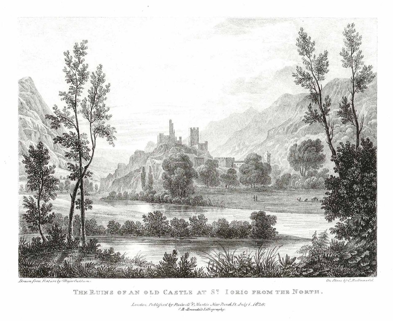 The Ruins of an old Castle at S.t Iorio from …