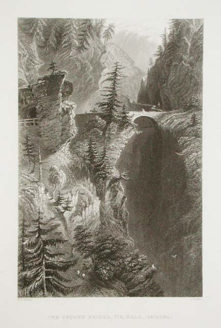 The second bridge, Via Mala (Grisons)