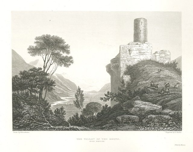 The Valley of the Rohne / Above Martigny