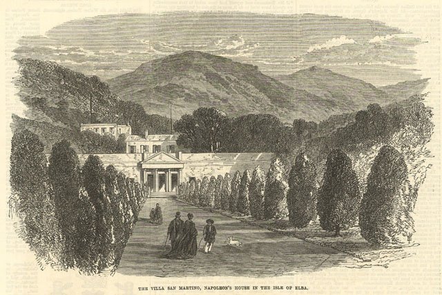 The Villa San Martino, Napoleon's house in the Isle of …