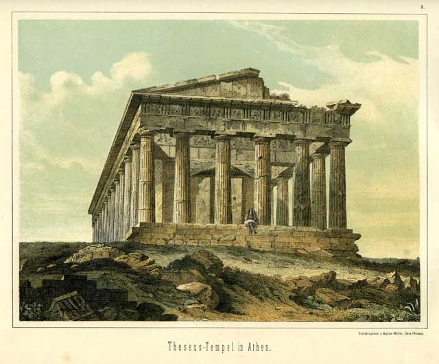 Theseus - Tempel in Athen