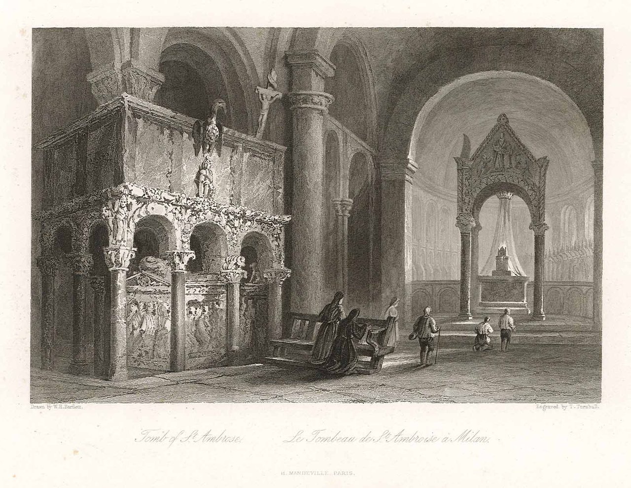 Tomb of St. Ambrose - Le Tombeau de St: Ambroise …