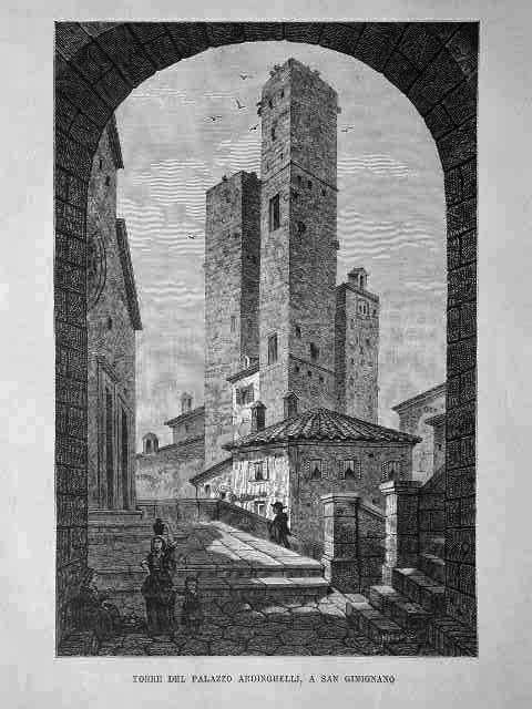 Torre del Palazzo Ardinghelli, a San Gimignano