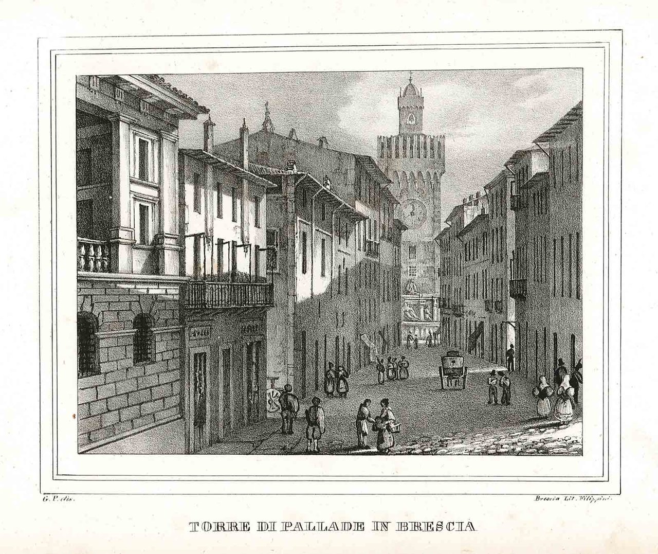 Torre di Pallade in Brescia