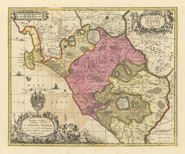 Toscana inferiore detta anticamente Tuscia Suburbicaria