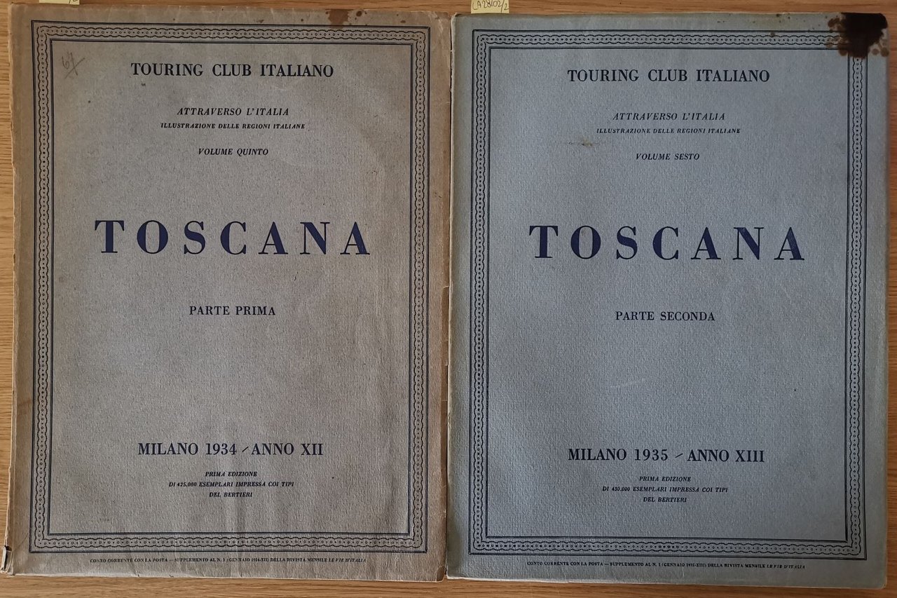 Toscana. Voll.2 Volume V - VI