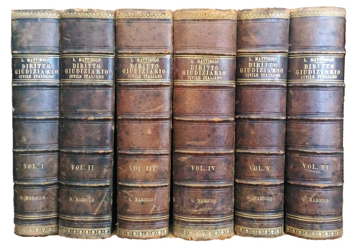 Trattato di diritto giudiziario civile italiano