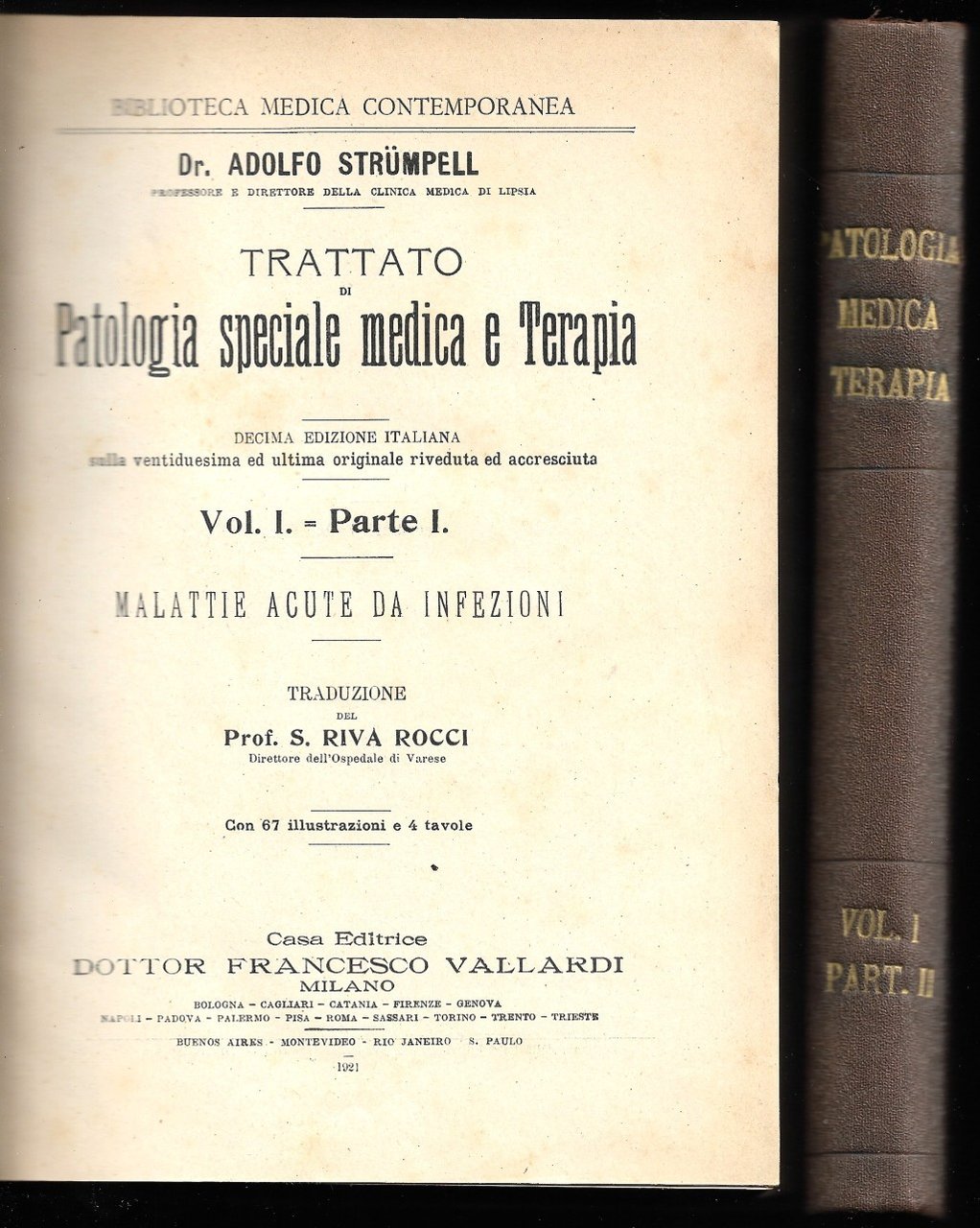 Trattato di Patologia speciale medica e Terapia - 2 Voll. …