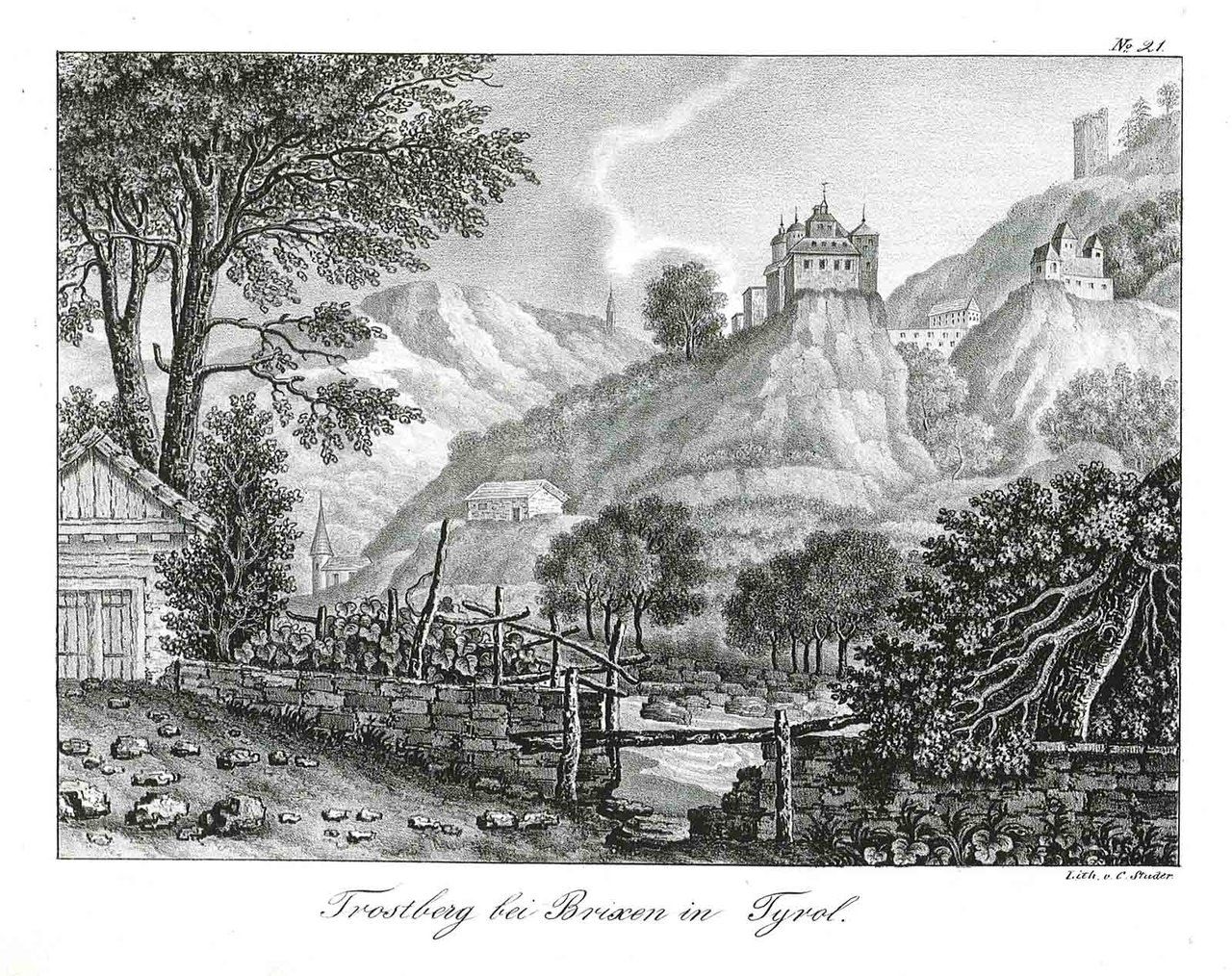Trostberg bei Brixen in Tyrol