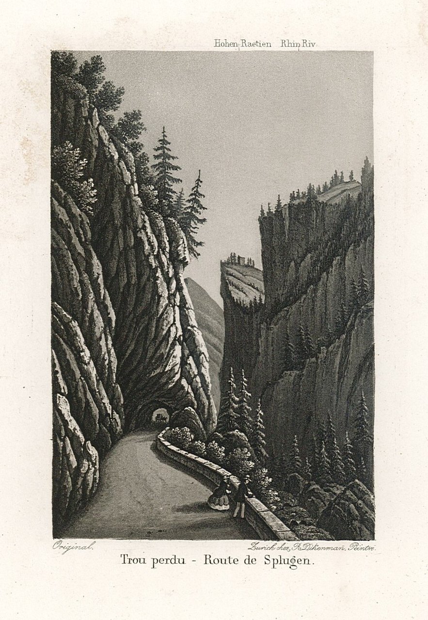 Trou perdu - Route de Splugen