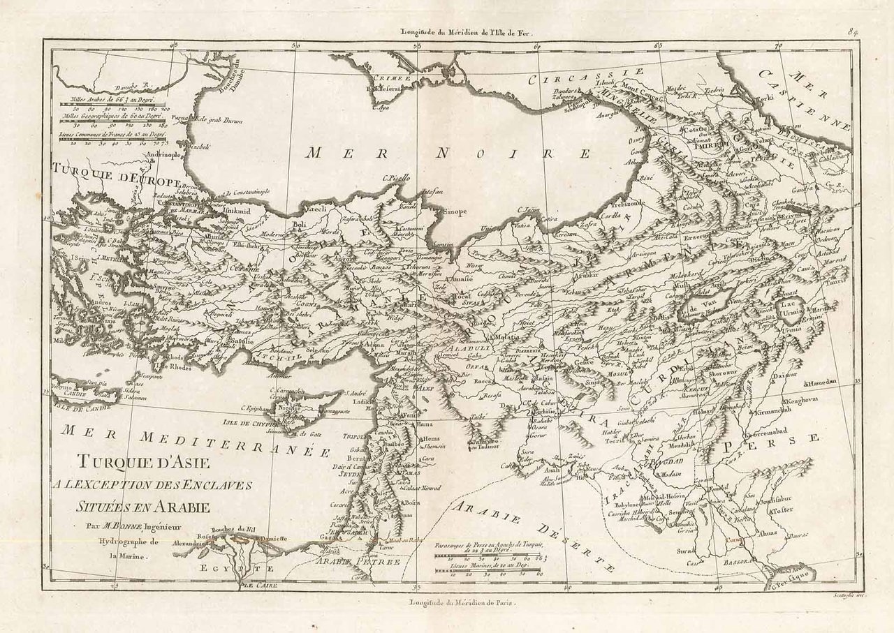 Turquie d'Asie a lexception des enclaves situées en Arabie