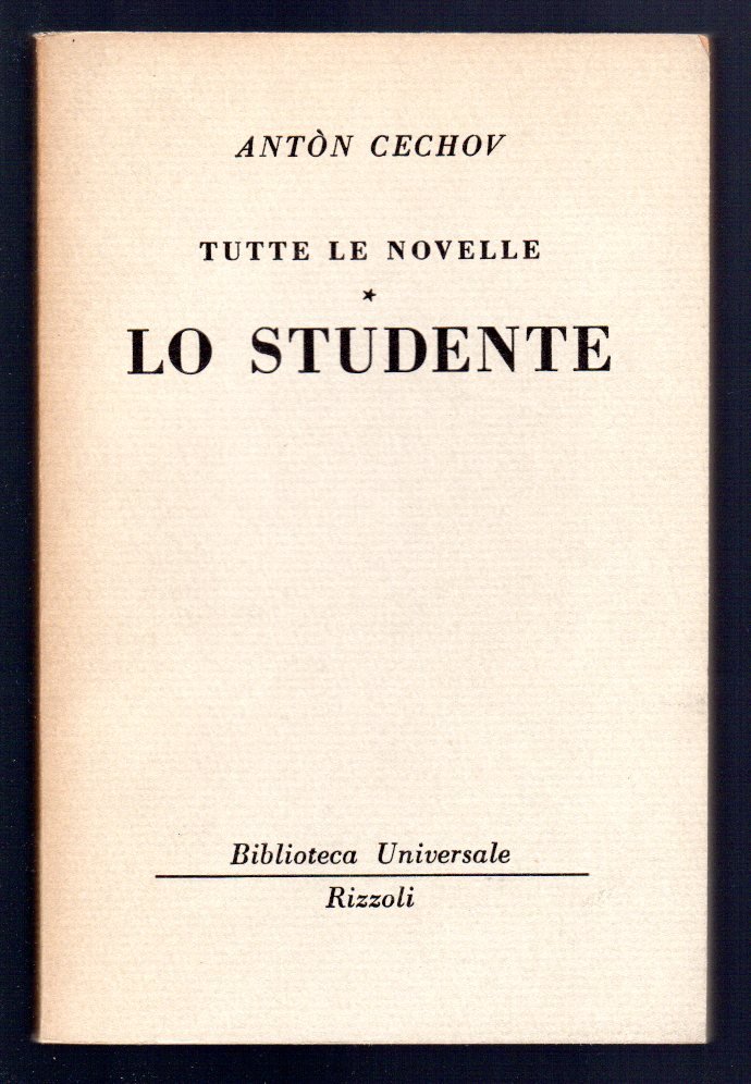 Tutte le novelle. Lo studente