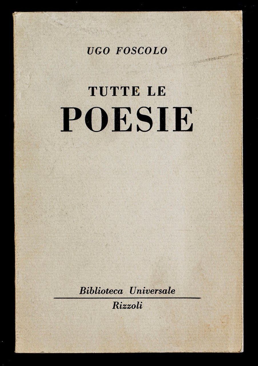 Tutte le poesie