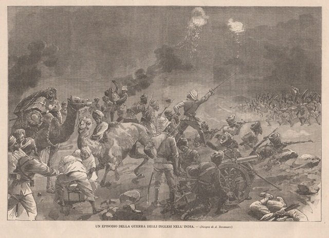 Un episodio della guerra degli inglesi nell’India