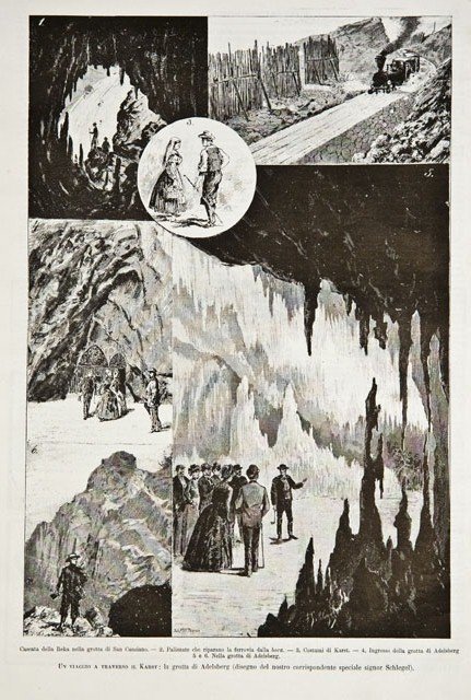 Un viaggio a traverso il Karst: la grotta di Adelsberg