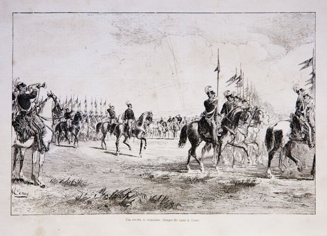 Una rivista di cavalleria