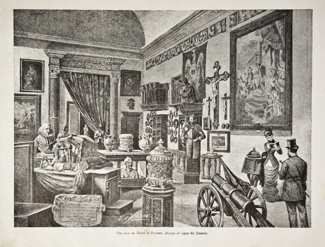 Una sala del Museo di Palermo