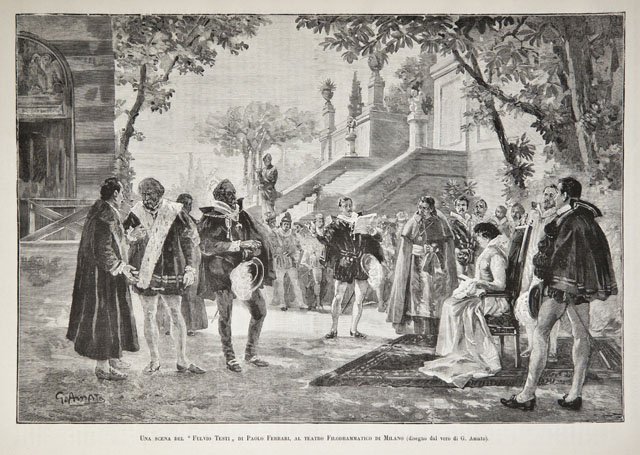 Una scena del “Fulvio Testi” di Paolo Ferrari, al teatro …