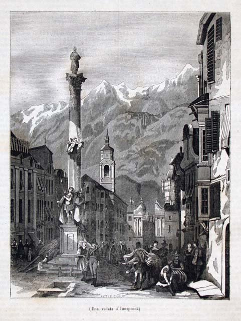 Una veduta d'Innspruck