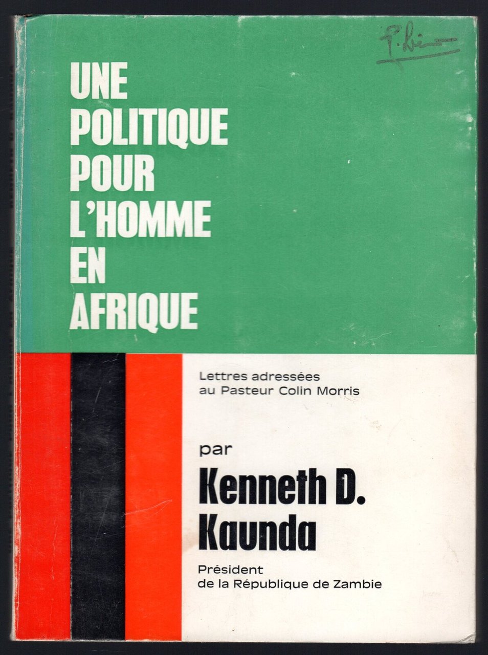 Une politique pour l'homme en Afrique