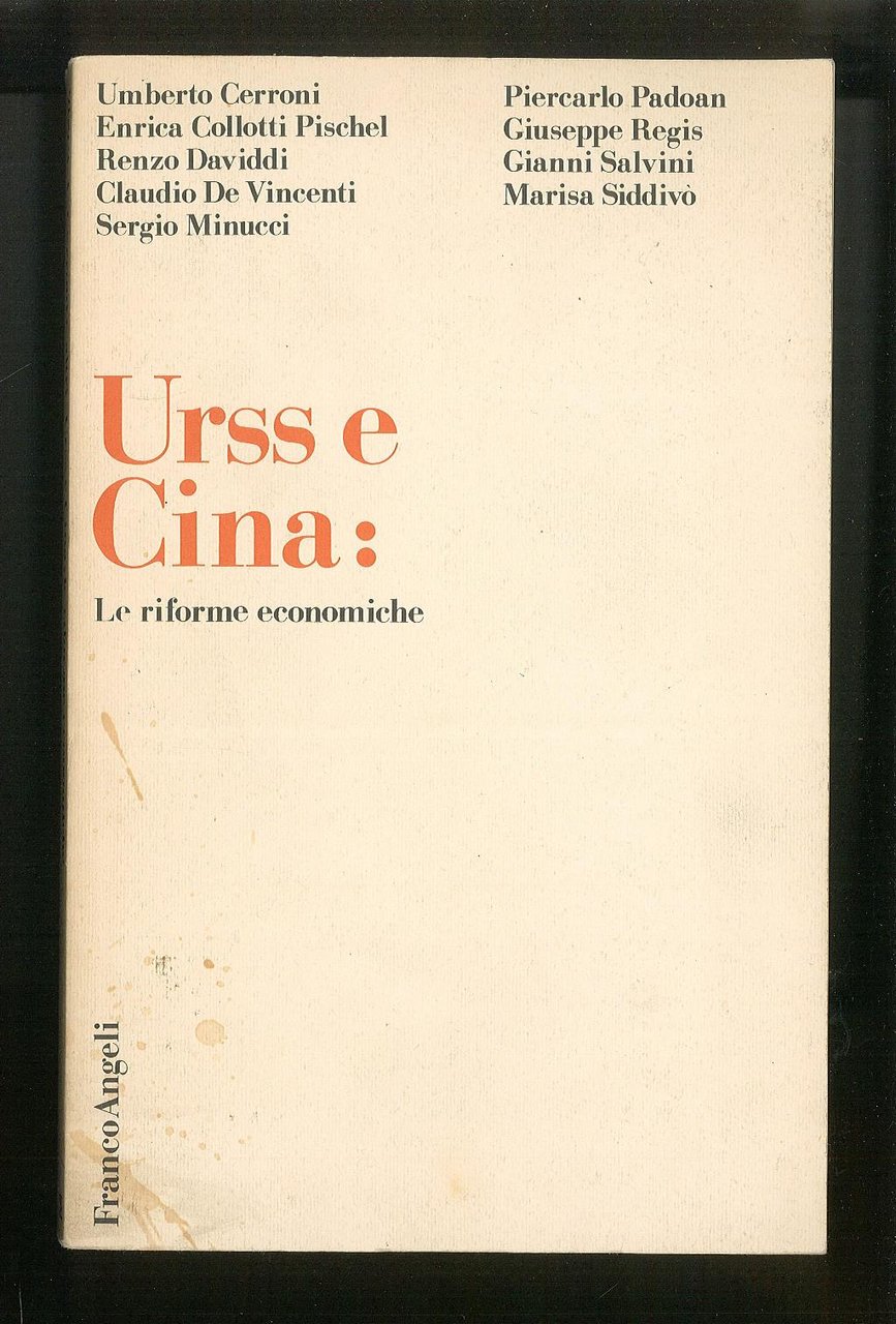 Urss e Cina: Le riforme economiche