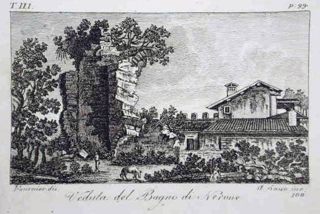 Veduta del Bagno di Nerone