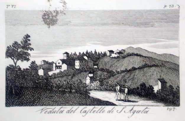 Veduta del Castello di S.Agata