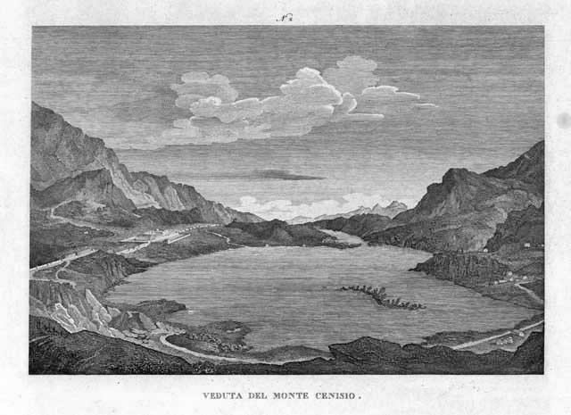 Veduta del Monte Cenisio