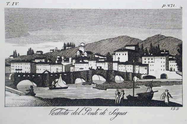 Veduta del Ponte di Signa