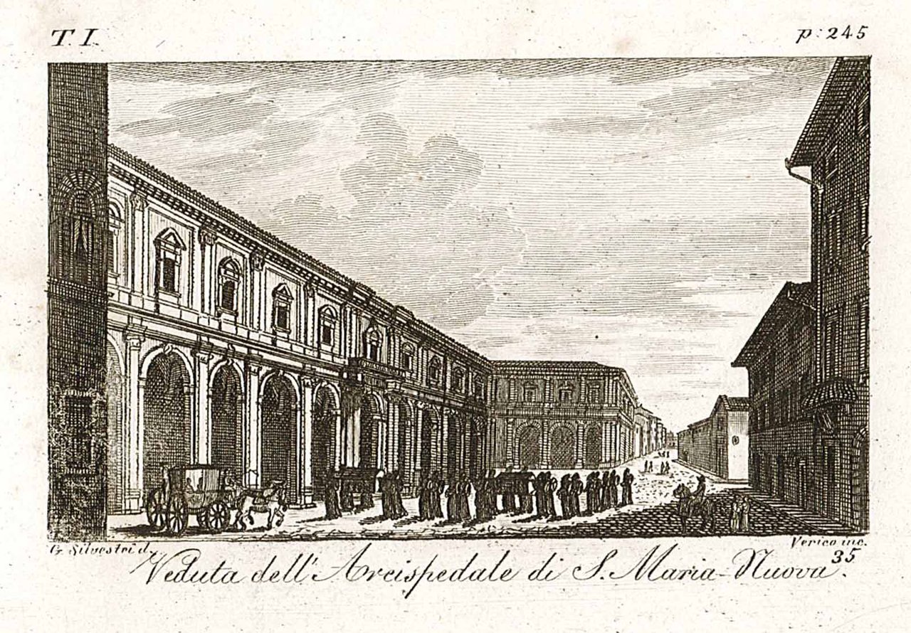 Veduta dell'Arcispedale di S.Maria-Nuova | Immagine principale