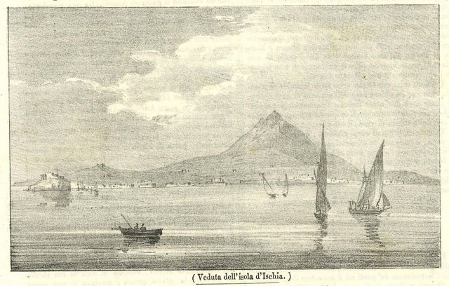 Veduta dell'isola dIschia