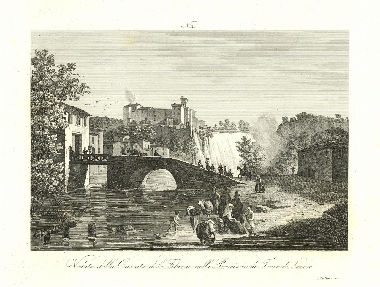 Veduta della Cascata del Fibreno nella Provincia di Terra di …