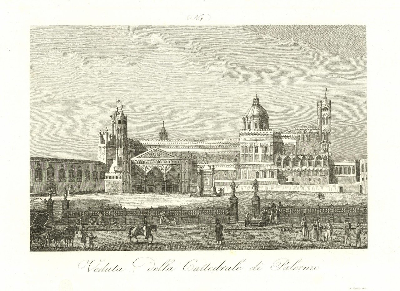 Veduta della Cattedrale di Palermo